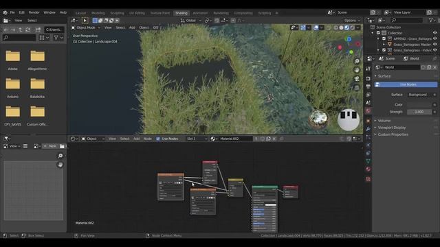 Island | Blender 2.82 New Tutorials | process and modelling video смотреть онлайн