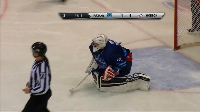 ВХЛ. Рязань - Ижсталь 17 января 2016 смотреть онлайн