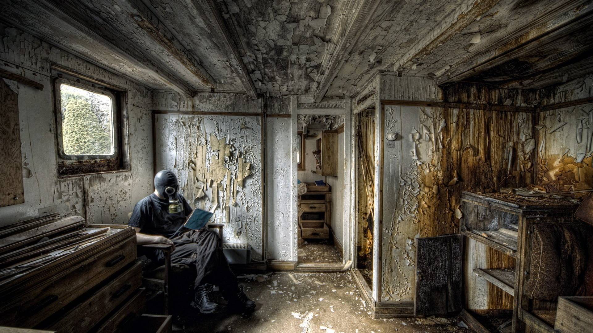 Дезинсекция в ужасных условиях.