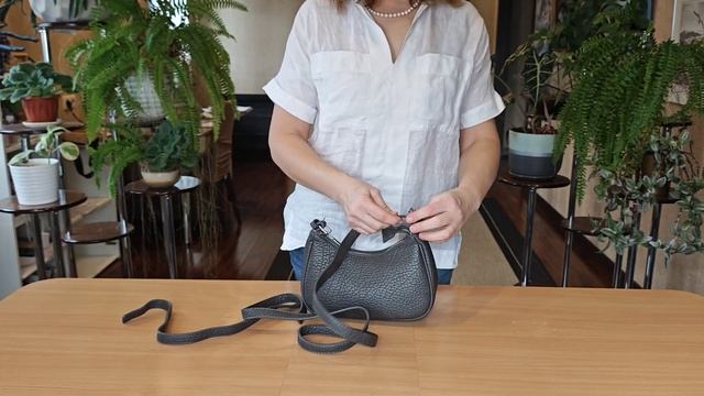 Женская сумка Pola 2425 темно-серая смотреть онлайн