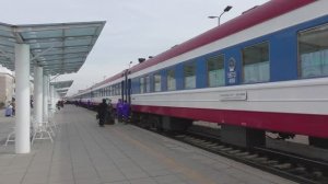 Тепловоз 2ZAGAL монгольского производства | Пассажирский поезд из Улан-Батора в Москву [архив 2019]