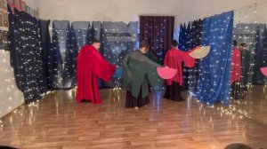 Sirin Tribe - трайбл с веером в китайском стиле Shan Zi tribal improvisation