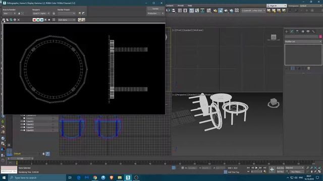 3ds Max Modeling Tutorial - Wooden Dining Table смотреть онлайн