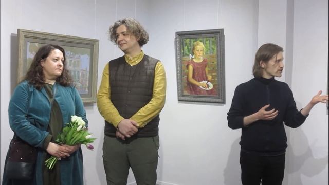 Вернисаж выставки Анны Лапыгиной и Дмитрия Селиванова «Мечтатели» 16.02.2022 г.