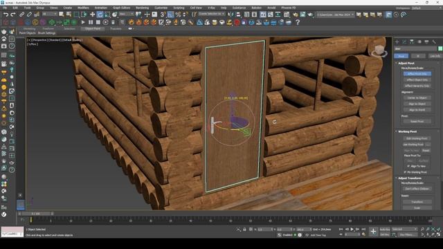3D Max Affect Pivot Only #3dmax