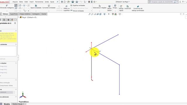 SOLIDWORKS | INTRODUÇÃO AO ESBOÇO 3D #solidworks смотреть онлайн