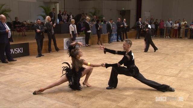 Danila Boriskin - Elizaveta Ulianova, RUS, Final Rumba смотреть онлайн