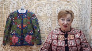 Жакет "Галерея". Мастер-класс по вязанию крючком от О. С. Литвиной.