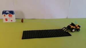 Лего анимация ( один день из жизни фермера)