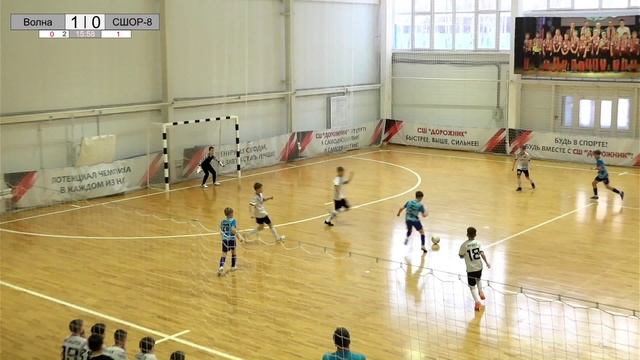 Волна ФОК Олимпийский - СШОР 8. Обзор матча смотреть онлайн