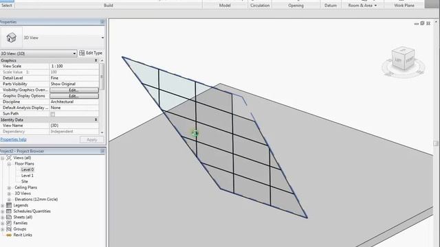 Revit Empty Panel for any shape opening смотреть онлайн