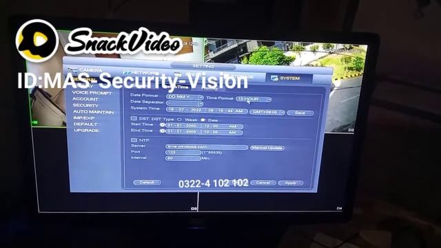 How Can Change DVR Date & Time Dahua Cctv DVR NVR By Asim Sulehria MAS Security Vision смотреть онлайн