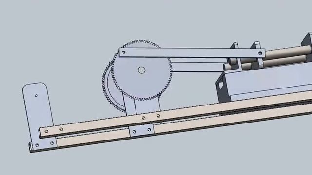 Mechanical Can Crusher BY SOLIDWORKS смотреть онлайн