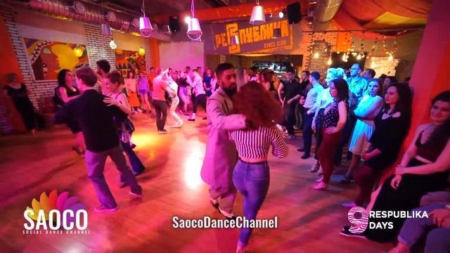 Svetlana Levchenko And Srini Varadharajan Salsa Dancing At Respublika Days 9, Friday 03.05.2019 (SC