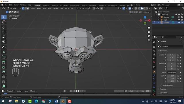 Blender 3.0 (2022) ile Animasyon Dersler 29: Proportional Editing смотреть онлайн