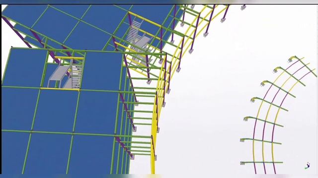 Student Project | Tekla Structures | BIMINDC | смотреть онлайн