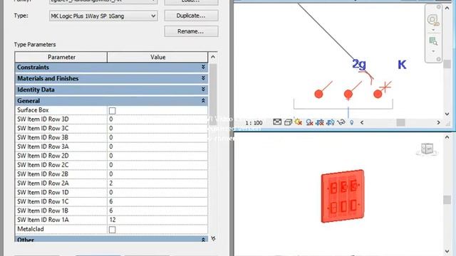 Revit Muti Gang Light Switch смотреть онлайн