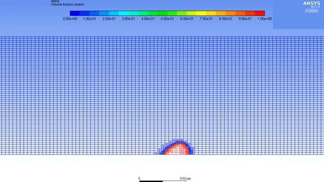 Dynamic Gradient Adaptation -Two Phase flow - ANSYS Fluent смотреть онлайн