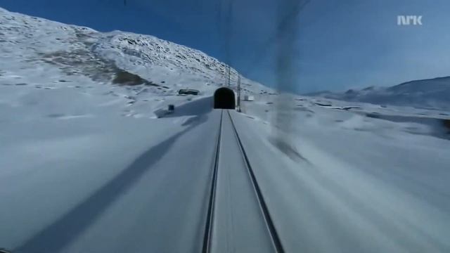 Вид из кабины скоростного поезда. смотреть онлайн