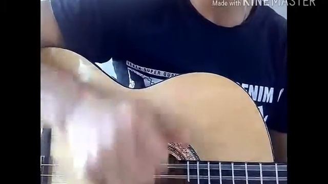 Как играть лёгкий бой на гитаре! смотреть онлайн