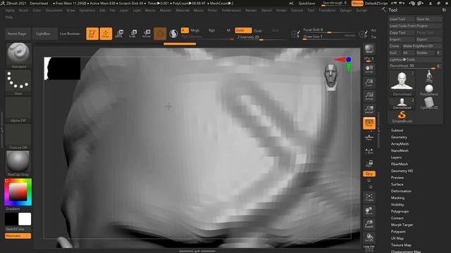 How to Control Brush Size in Zbrush | Lesson 4 | Chapter 2 | Zbrush 2021.5 Essentials Training смотреть онлайн