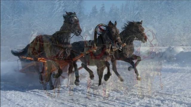 "Ехали на тройке с бубенцами". Елена Бажанова. смотреть онлайн