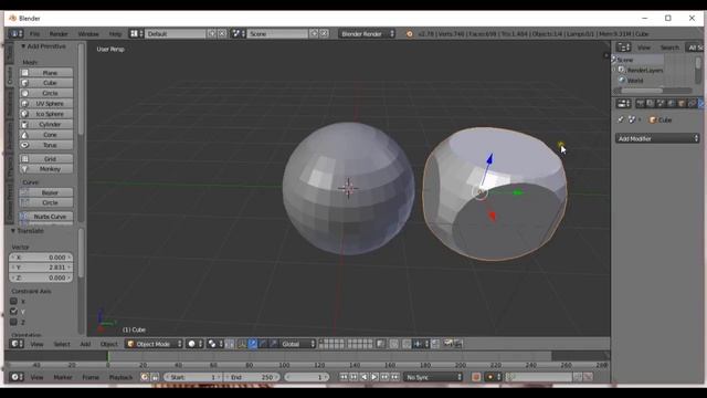 Using Boolean in Blender Episode5 смотреть онлайн