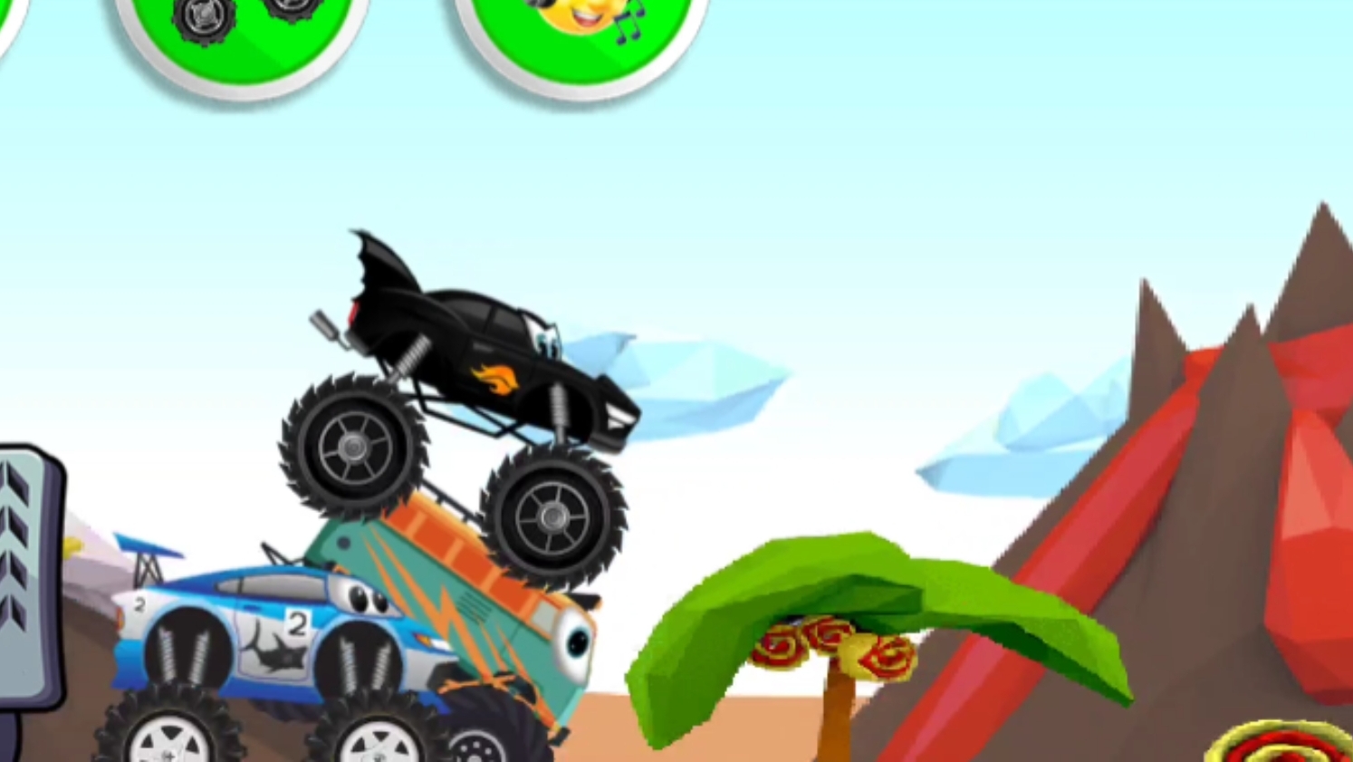 Monster Truck Racing Game. Монстр трак