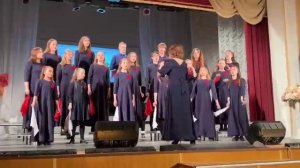 "На горе-то калина" русская народная песня в обработке Л. Жуковой