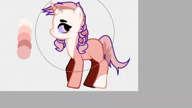 |Создание пони по палитре| смотреть онлайн