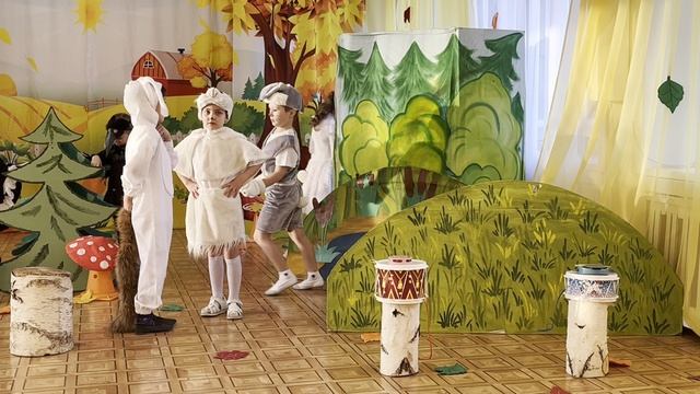 Инсценирование сказки «Хвосты» В.Г. Сутеева Группа «Солнышко» смотреть онлайн