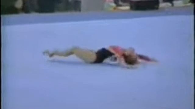 89 Worlds WAG Team Finals Dudnik (URS) FX смотреть онлайн