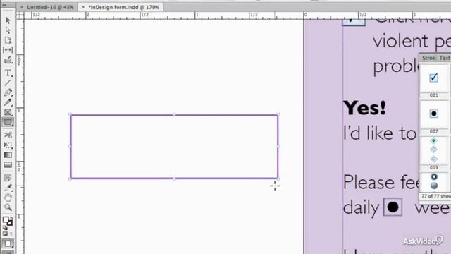 InDesign CS6 100: Whats New In InDesign CS 6 - 17. Interactive PDF Forms: Basics смотреть онлайн