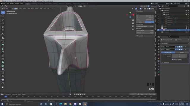 Speedretopo in Blender Part 2 смотреть онлайн