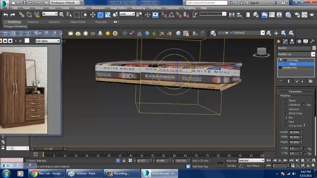 3dsMax Tutorials, Texturing a Multipurpose Wardrobe (Almirah) in 3dsmax ( For Beginners ) смотреть онлайн