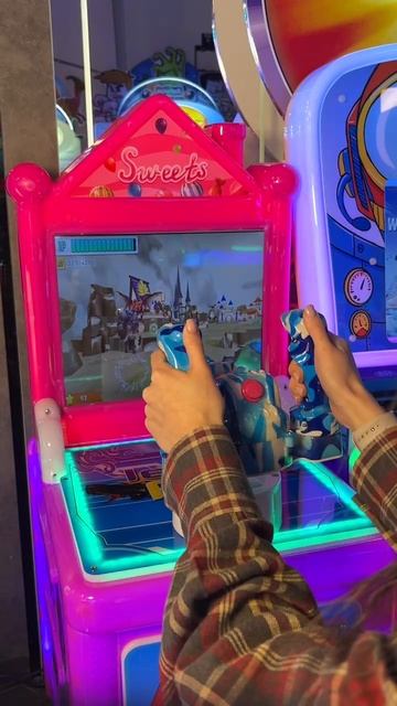 Стрелялка «Sweets» детский игровой автомат смотреть онлайн