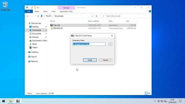 SPSS/Win10 - 03 Install 7zip смотреть онлайн