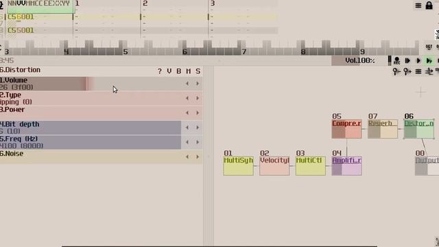 SunVox: Velocity Sequencer смотреть онлайн
