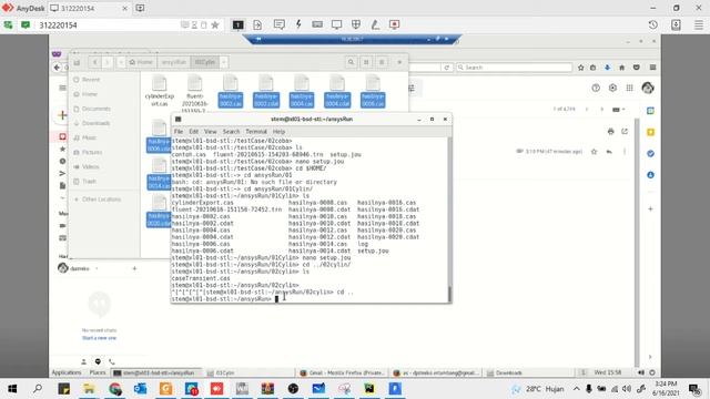Transiet Flow Simulation on Linux - Ansys Fluent - Background Running смотреть онлайн