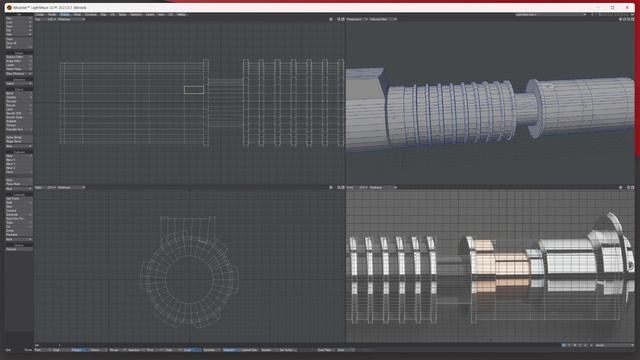 Lightwave 3D - Model a Basic Lightsabre смотреть онлайн