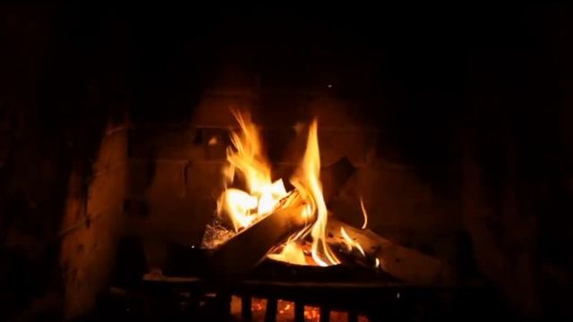 Горит огонь в камине - Футажи. Футажи для видеомонтажа бесплатно в Full HD(1080p) качестве