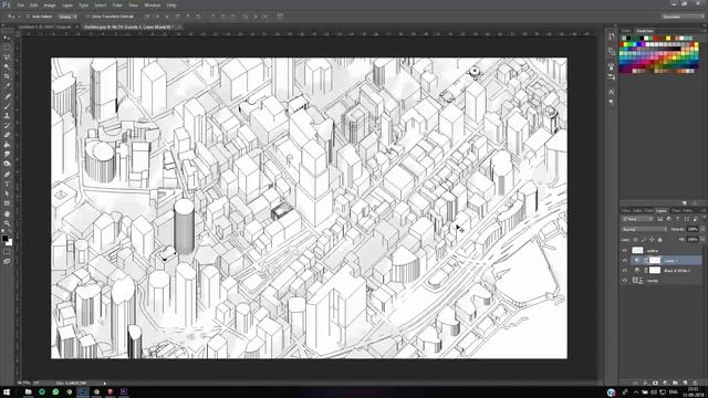 BIG Architects Style Architecture Diagrams  Tutorial- FAST  WAY