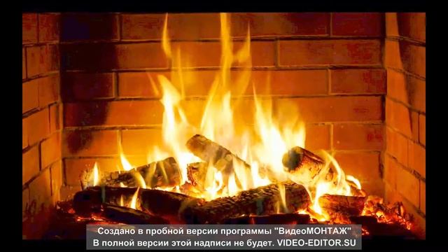 Fireplace full HD, Relaxing Guitar, ACOUSTIC GUITAR,Relaxing смотреть онлайн