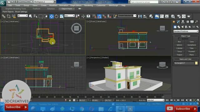 Basic Exterior Modeling in 3Ds max //Part-4 смотреть онлайн