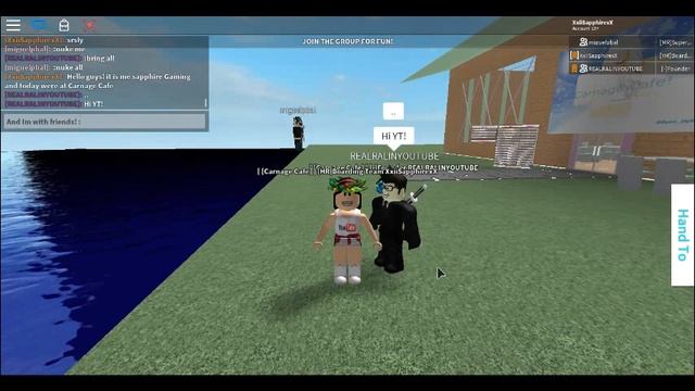 ROBLOX CARANGE CAFE WITH FRIENDS!//Sapphire Gaming смотреть онлайн