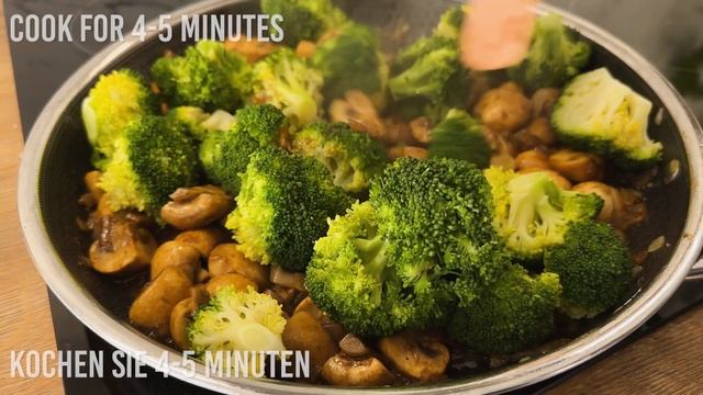 I cook this broccoli twice a week ❗ Recipe for broccoli and mushrooms in a frying pan ❗ смотреть онлайн