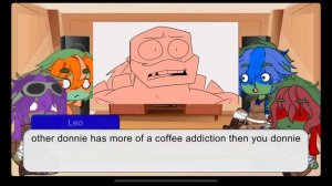 Tmnt 2012 react to Rottmnt (Donnie)