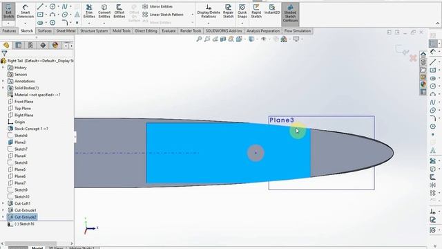 DIY 3D Printed Drone Design In SolidWorks (Part 12: Tail And Elevator) смотреть онлайн