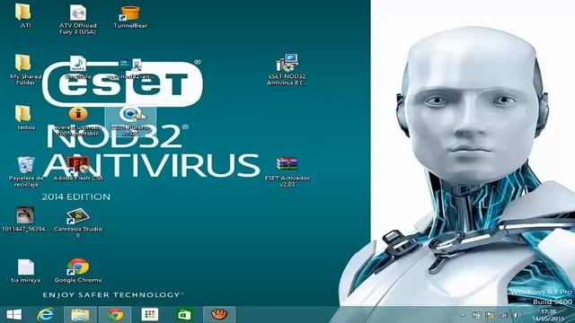 Descargar ESET NOD32 Antivirus 8 + (activador de por vida) (32 y 64 Bits) (bien explicado) (2015) смотреть онлайн