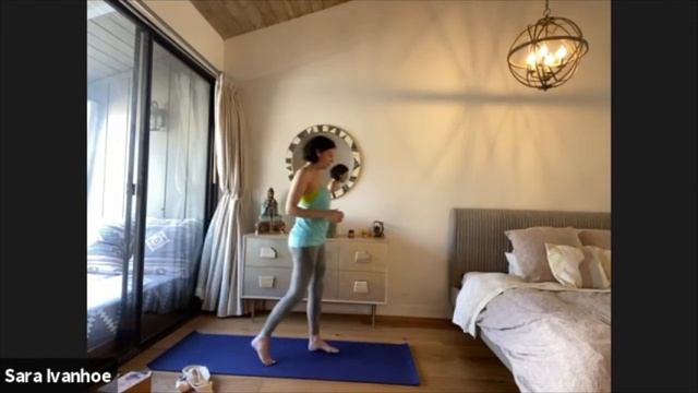 Yoga at Home w/ Sara Ivanhoe | Pt. 1 смотреть онлайн